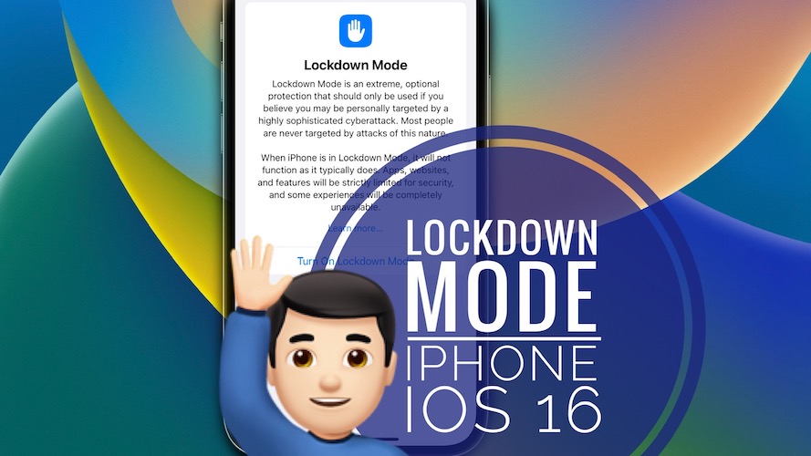 Lockdown Mode on iPhone