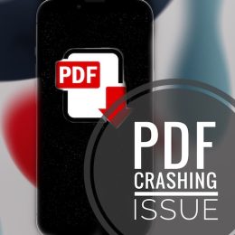 PDF crashing iPhone in iOS 15