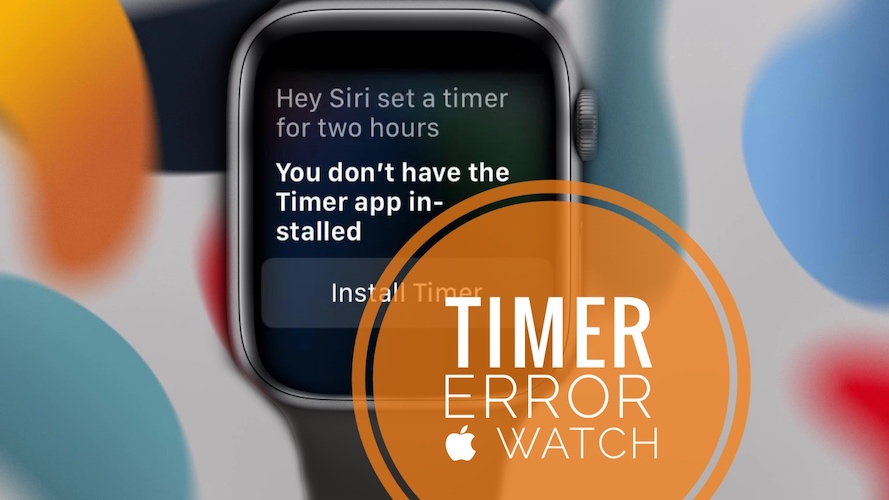 Timer not working on Apple Watch