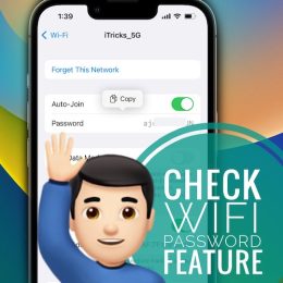 check WiFi Password on iPhone