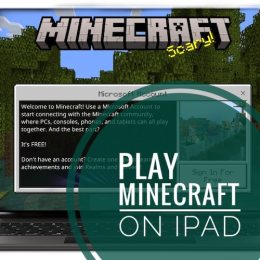 how to play Minecraft with mouse and keyboard on iPad
