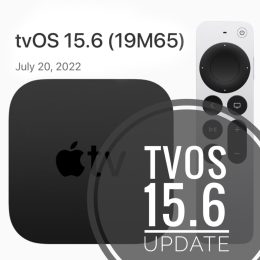 tvOS 15.6 update