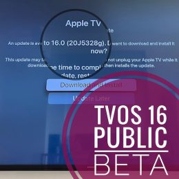 tvOS 16 Public Beta