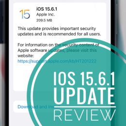 iOS 15.6.1 update