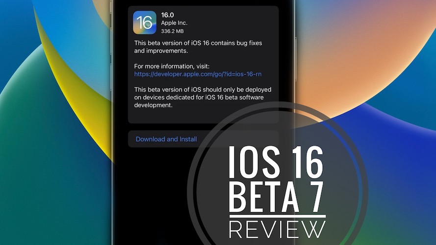 iOS 16 Beta 7