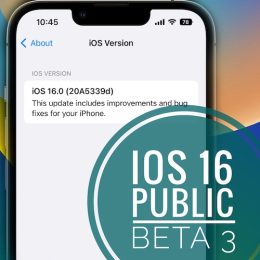 iOS 16 Public Beta 3
