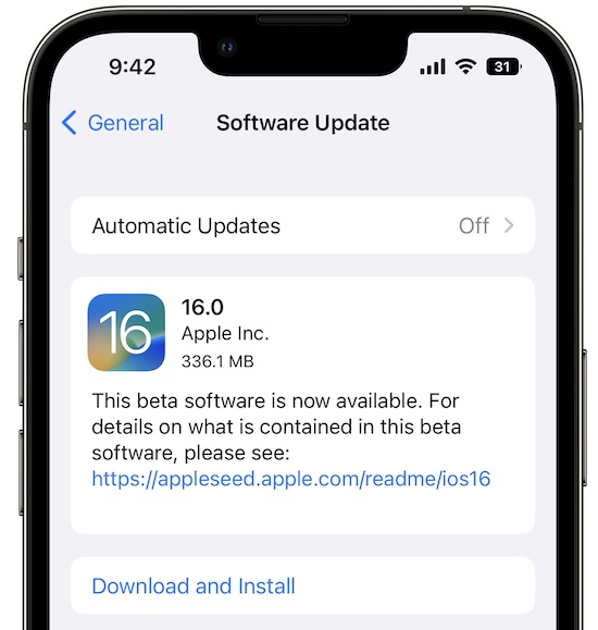 ios 16 public beta 5 update