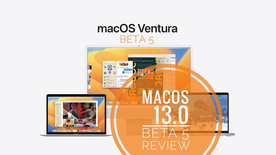 macOS 13 Beta 5