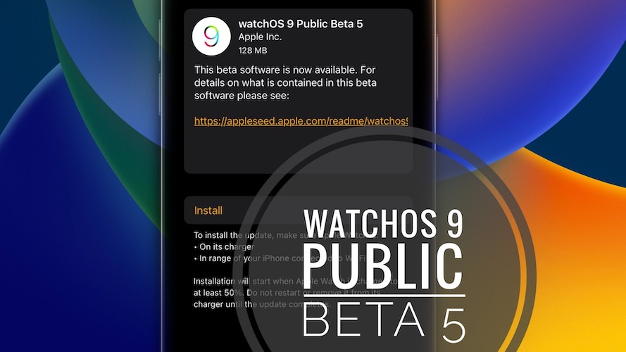 watchOS 9 Public Beta 5