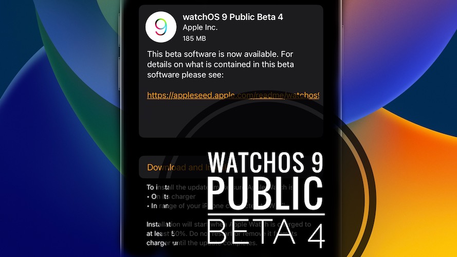 watchos 9 public beta 4