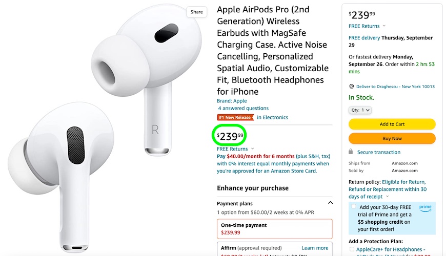 AirPods Pro 2 day-one discount