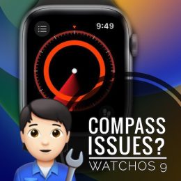 Compass not working watchOS 9