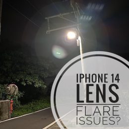 iphone 14 lens flare issue