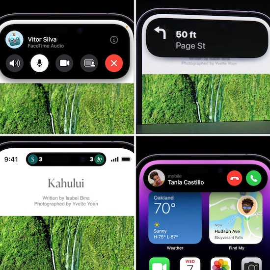 iphone 14 pro dynamic island apps