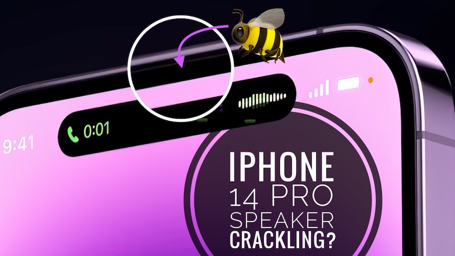 iPhone 14 Pro speaker crackling