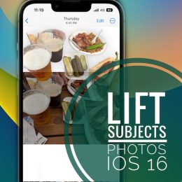 lift subject from background ios 16