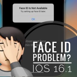 face id is not available ios 16
