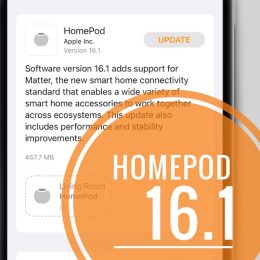 HomePod 16.1 update