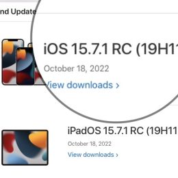 iOS 15.7.1 rc update