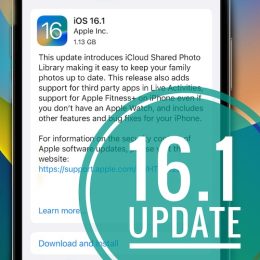 iOS 16.1 update
