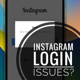 instagram login issues