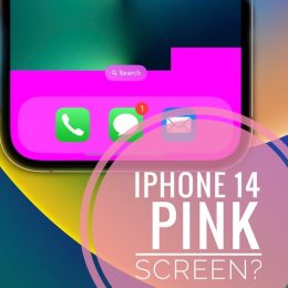 iphone 14 pink screen