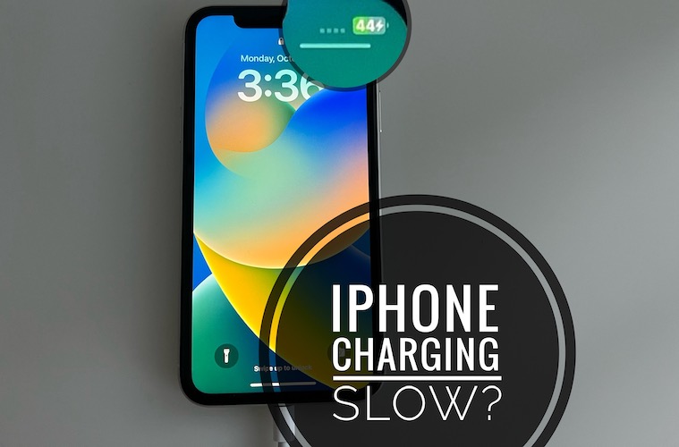 iphone charging slowly ios 16