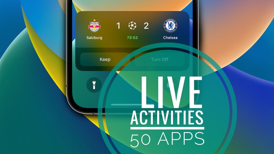 live activities app on lock screen