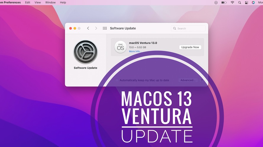 macOS Ventura Update