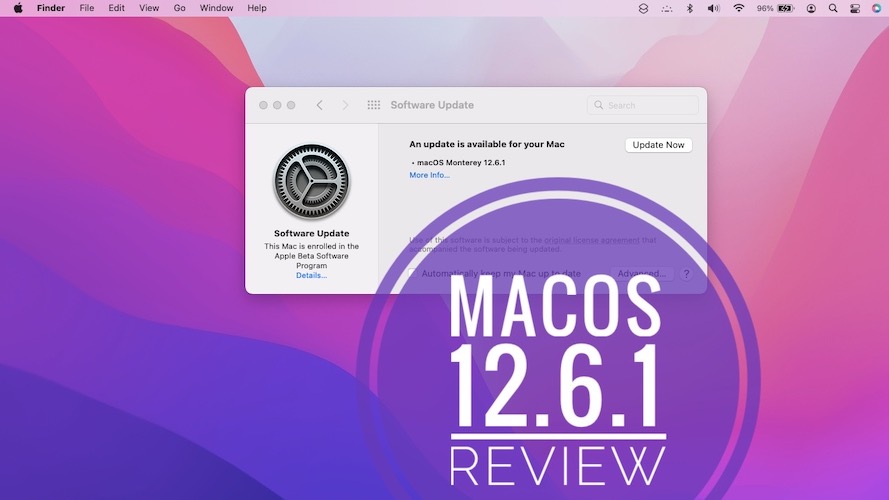 macos 12.6.1 update