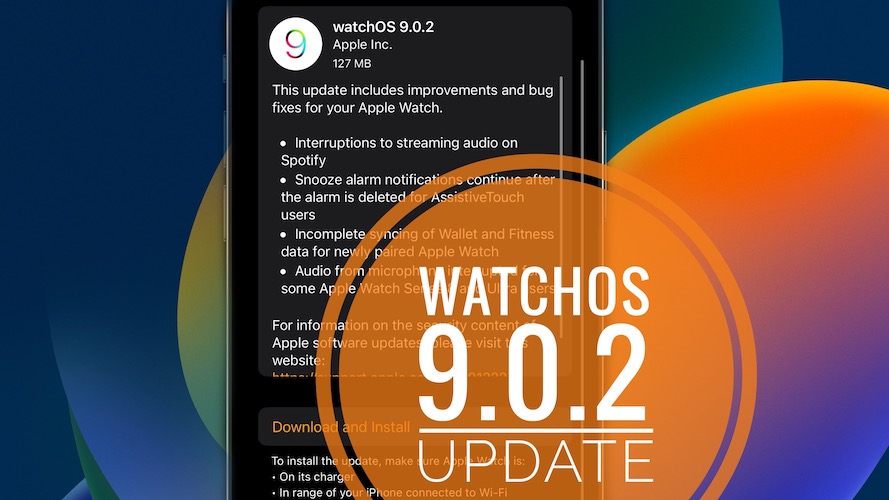 watchOS 9.0.2 update