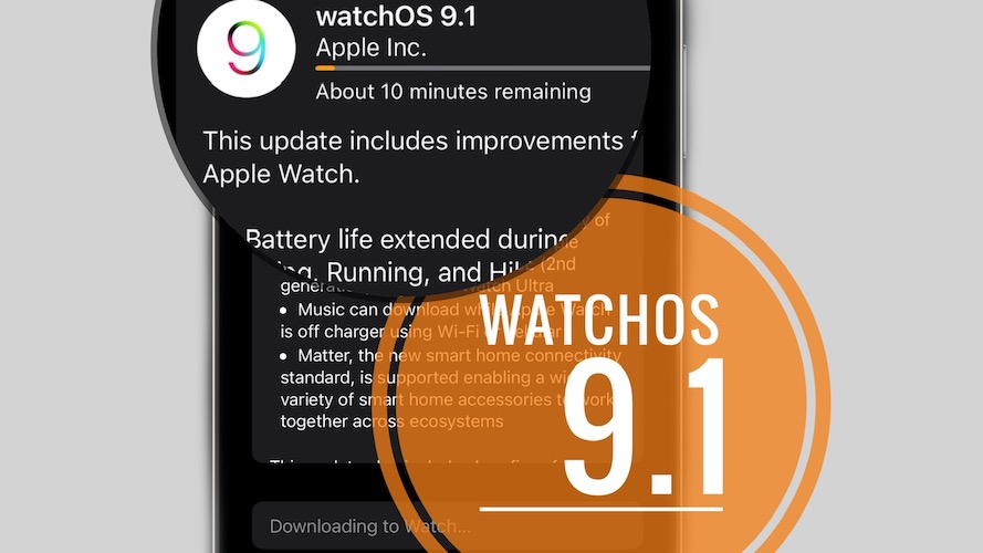 watchOS 9.1 update