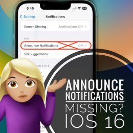 announce notifications not showing ios 16