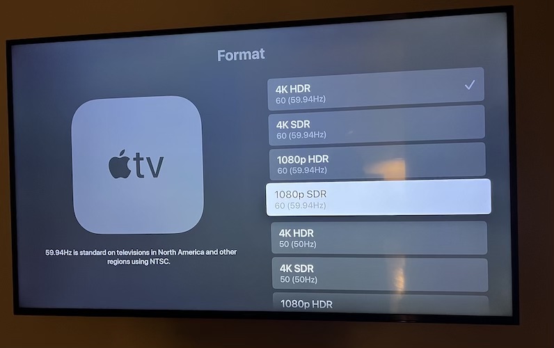 can't open title workaround tvos 16.1