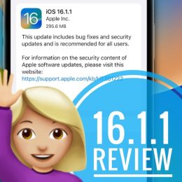 iOS 16.1.1 update