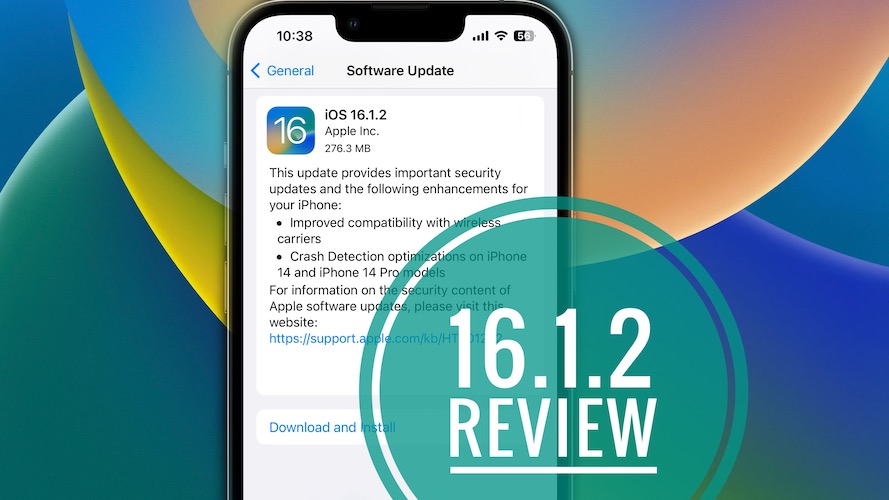 iOS 16.1.2 update