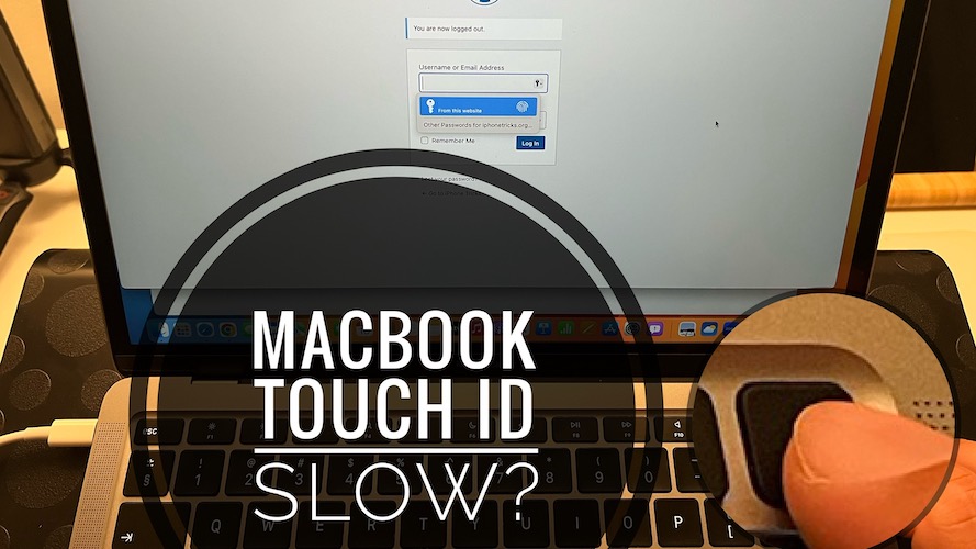 mac touch id not working