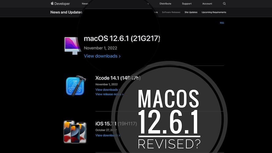 macOS 12.6.1 revised