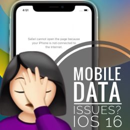 mobile data not working ios 16.1