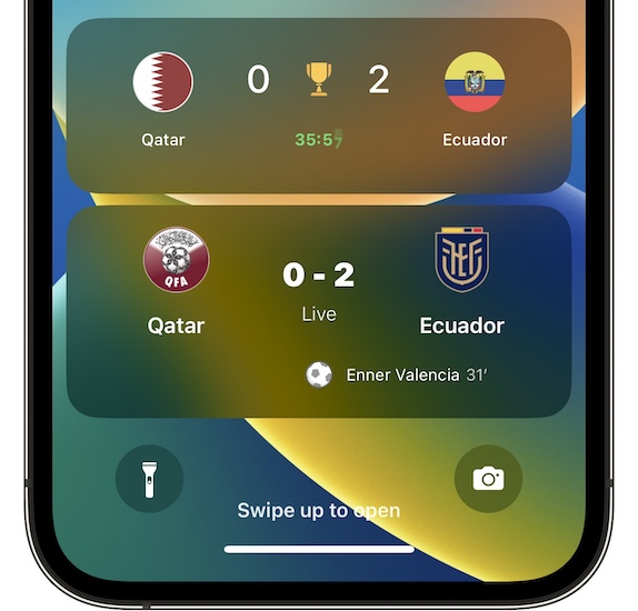 world cup 2022 live scores on iphone