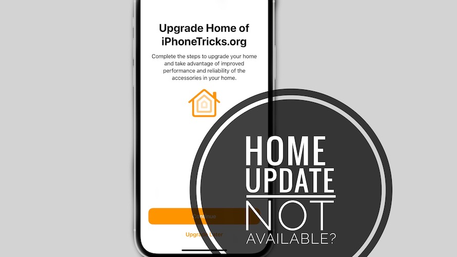 home update not available 16.2