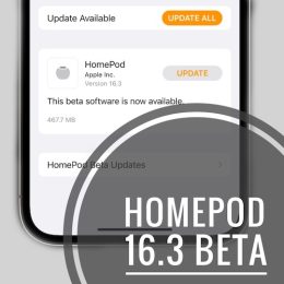 homepod 16.3 beta