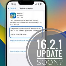 iOS 16.2.1 update simulation