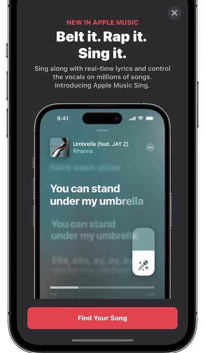 ios 16.3 apple music splash screen