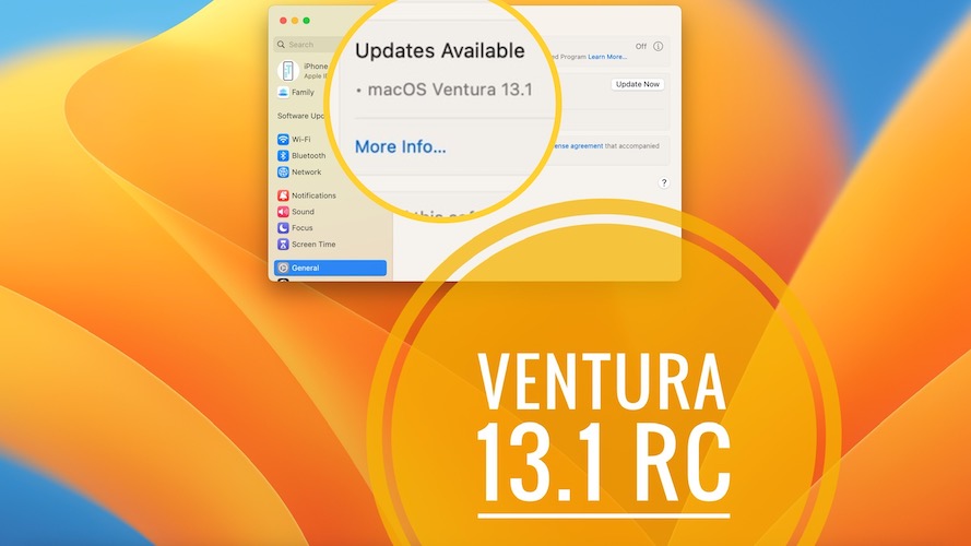 macOS 13.1 update