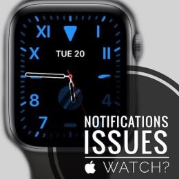 notifications not showing on apple watch