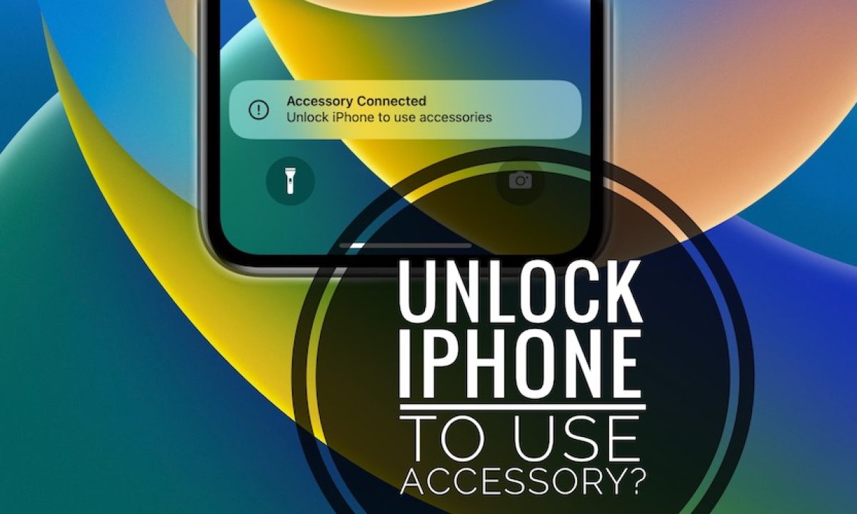 Unlock Use Accessories When Charging in iOS 16? Fix?