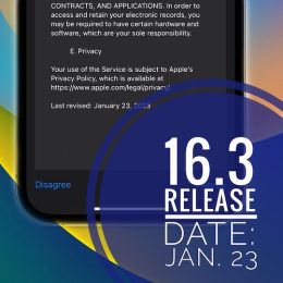 iOS 16.3 release date january 23