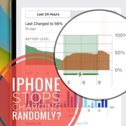iphone stops charging randomly