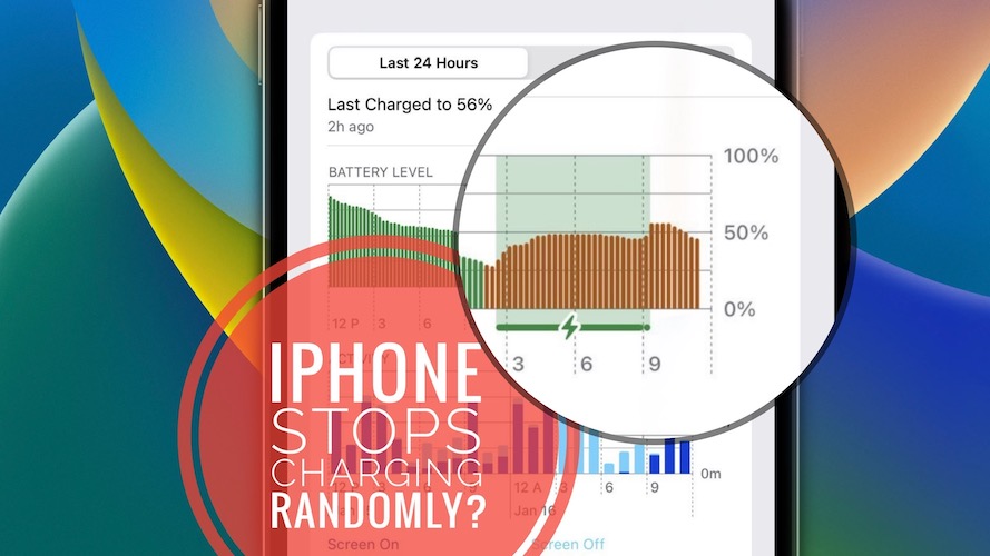 iPhone Stops Charging Randomly During The Night At 50, 60%?